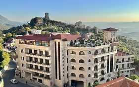 Hotel Panorama Kruje View On The Castle And The Old Town